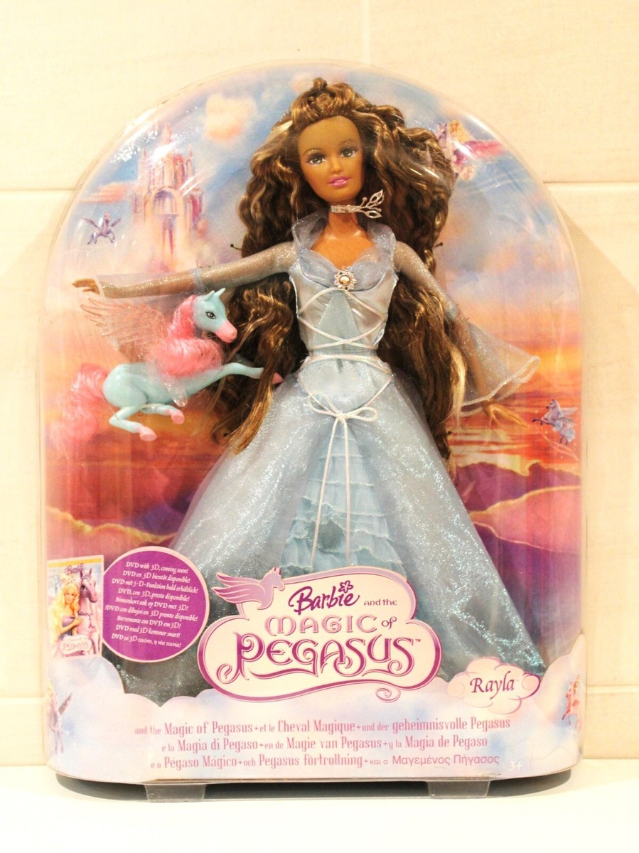 Barbie And The Magic Of Pegasus Rayla Doll Small Pegasus Damaged