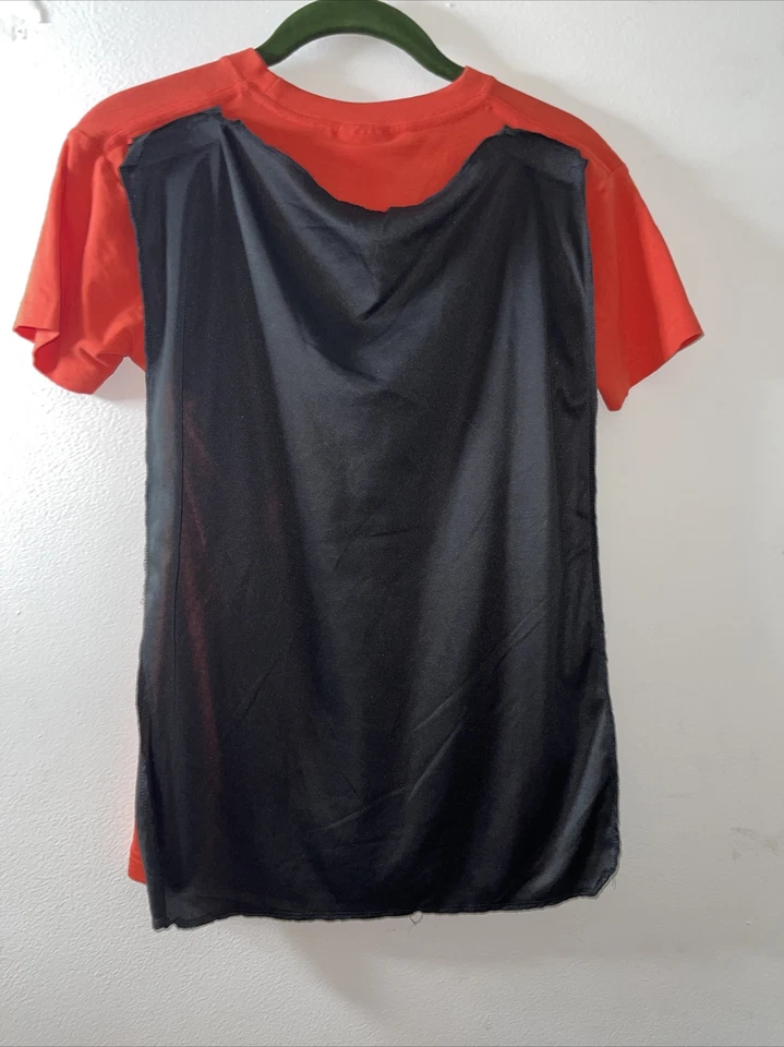 Camiseta Rubíes Batman Con Capa Adjunta Halloween Vestir Juegos con disfraces Juventud Pequeña Foto 2 de 4