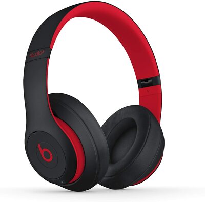 Beats by Dr. Dre Kopfhörer drahtlos Beats Studio³ Wireless Defiant Black/Red NEU
