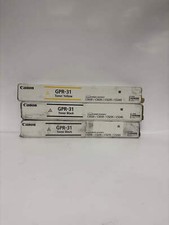 3 Genuine Canon iRA C5030,C5035,C5235,C5240 GPR-31Y, GPR-31K Toners 1 Open K 