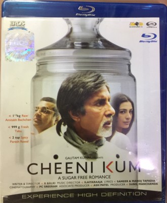 CHEENI KUM BLU-RAY - AMITABH BACHCHAN, TABU - BOLLYWOOD MOVIE BLURAY