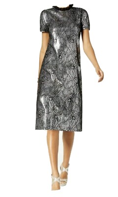 chinese dress ladies Michael Kors Collection Women's Lace Short-Sleeve Minidress - Optic White Floral Lace