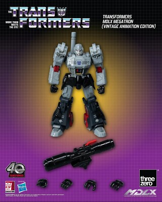 ThreeZero Transformers MDLX Vintage Animation Edition Exclusive Megatron - NEW