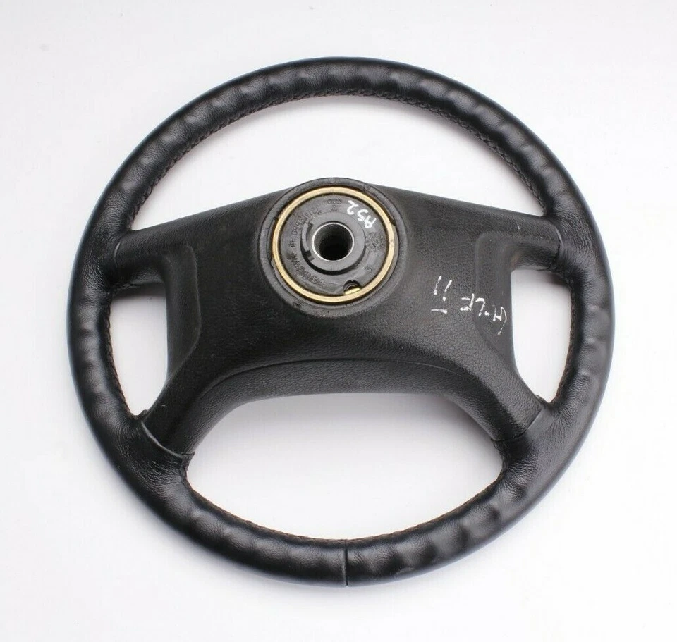 Lederlenkrad Lenkrad VW GOLF JETTA MK1 MK2 NEU LEDERBEZUG Neu Beziehen - Bild 2 von 4