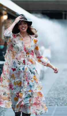 Zara ZW Collection Embroidered Short Dress Floral Oyster White S L