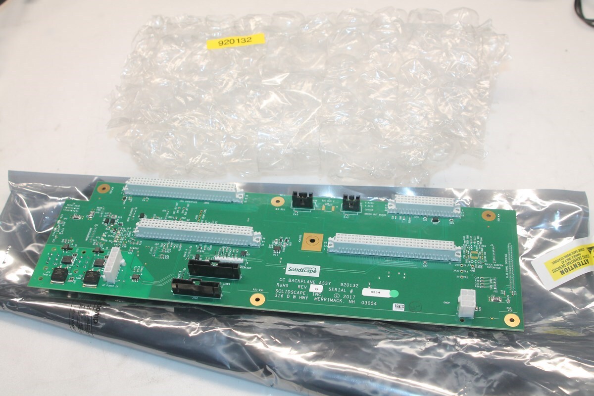 Carte fond de panier Solidscape 920132 pièce rechange imprimante 3D Série S