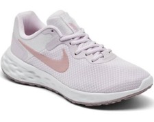 New Nike Revolution 6 Women's Road Running Shoes Light Violet Pink Size 8