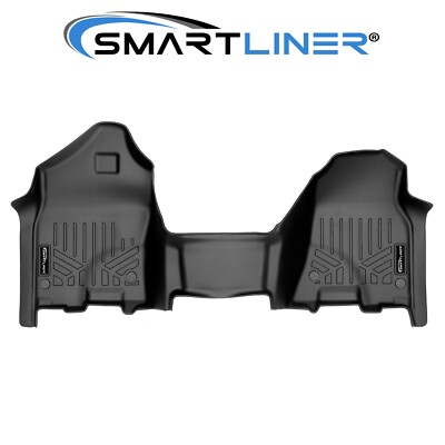 SMARTLINER Custom Fit Floor Mats 1st Row Liner TPE 2019-2024 Ram 1500 Crew Cab