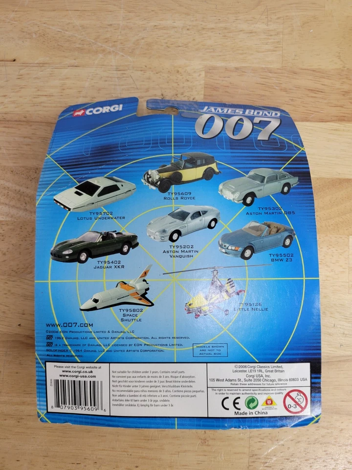 Corgi James Bond 007  Goldfinger Rolls Royce New On Card 2006 - Image 4 of 4