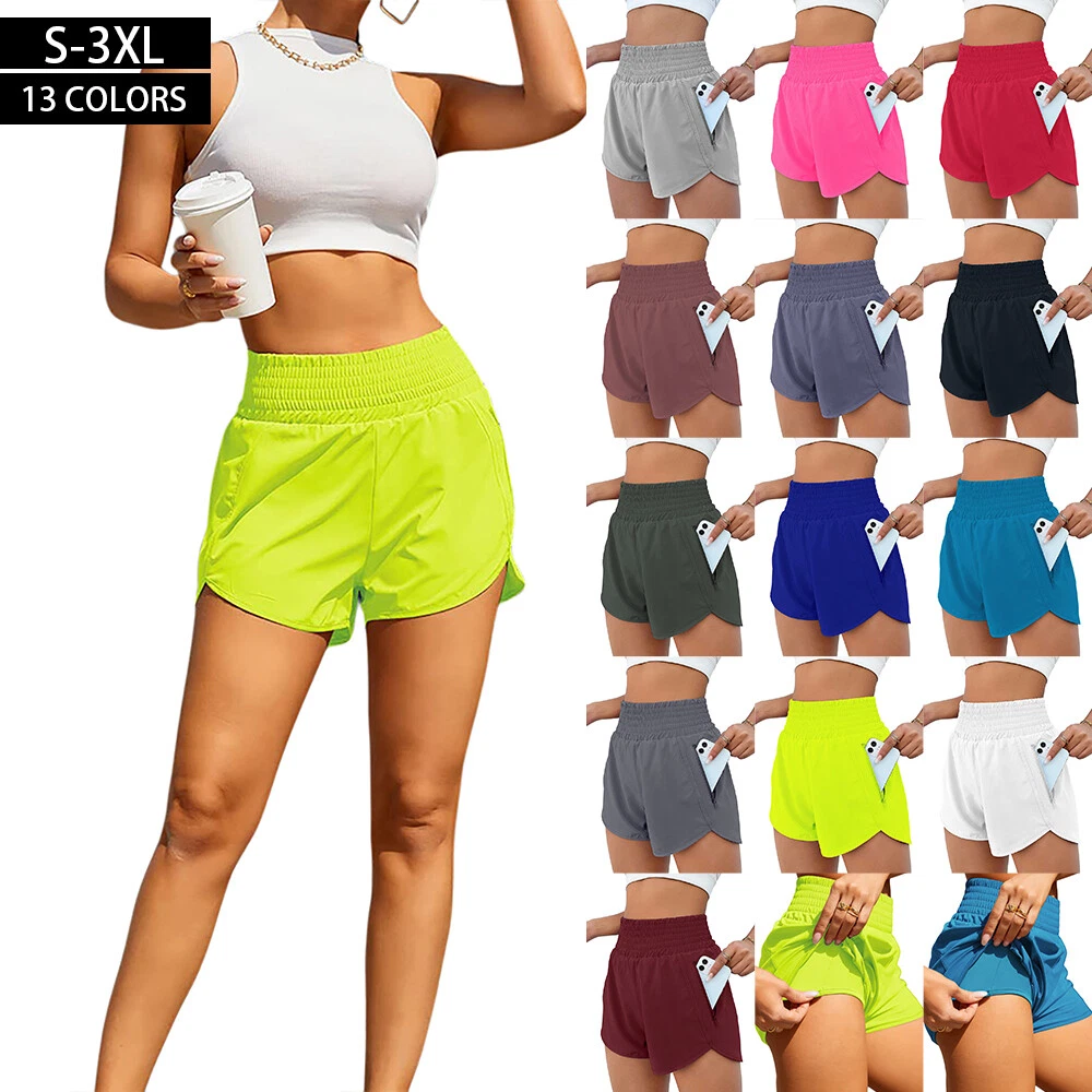 Women Solid Sport Shorts Ladies Yoga Gym Fitness Running Shorts Tennis Hot Pants
Opens in a new wind