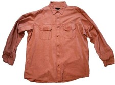 Mens Redhead Button Up Shirt Long Sleeve Size XL