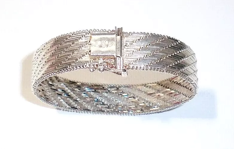 Wide diamond cuff bracelet deals