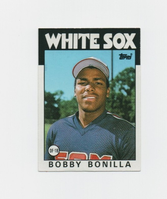 Bobby Bonilla Baseball Card Value 1986 Topps Traded Bobby Bonilla Rookiei Baseball Card #12T Chicago