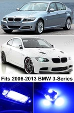 14 x Premium Blue LED Lights Interior Package Upgrade for BMW 3 Series 2006-2013