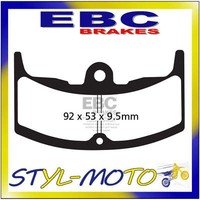 FA080/2 Organische BremsbeläGe Vorne Links EBC Honda CBX 400 F,F2 1982-1983