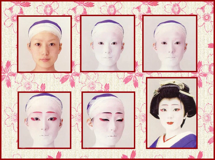 Geisha makeup deals