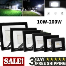 10W-500W Watt Led Flood Light Outdoor Security Garden Yard Spotlight Lamp 110V