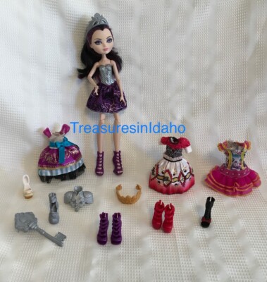 Ever After High Raven Queen Doll Mattel & Accessory Lot