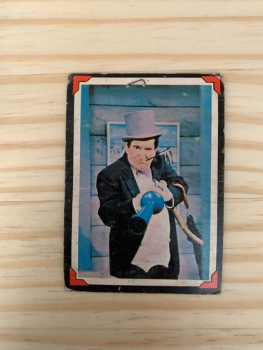 1966 Topps Batman Riddler Back #33 The Pudgy Penguin — TAG (grade unconfirmed)