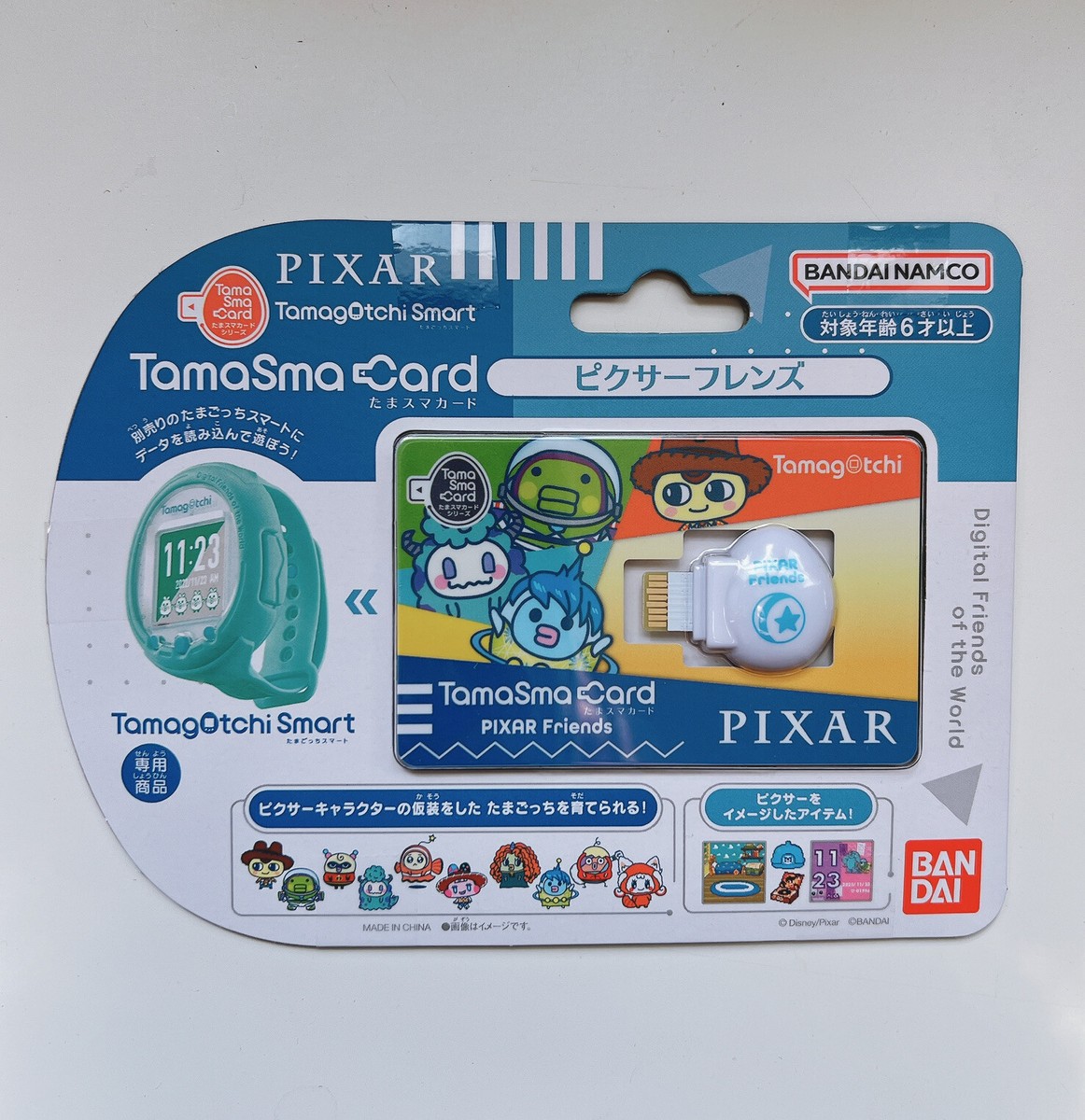 TamaSmaCard 3種セット Tamagotchi Smart NEW] Tamagotchi Smart -TamaSma Card- Magical Change Bandai Japan
