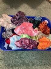 30 Pcs Hair Scrunchies Velvet Elastics Hair Ties Scrunchy Bands Ties Ropes Lot