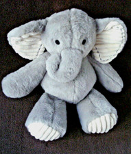 Lambs  Ivy Jungle Safari Gray Plush Stuffed 12" Elephant NEW