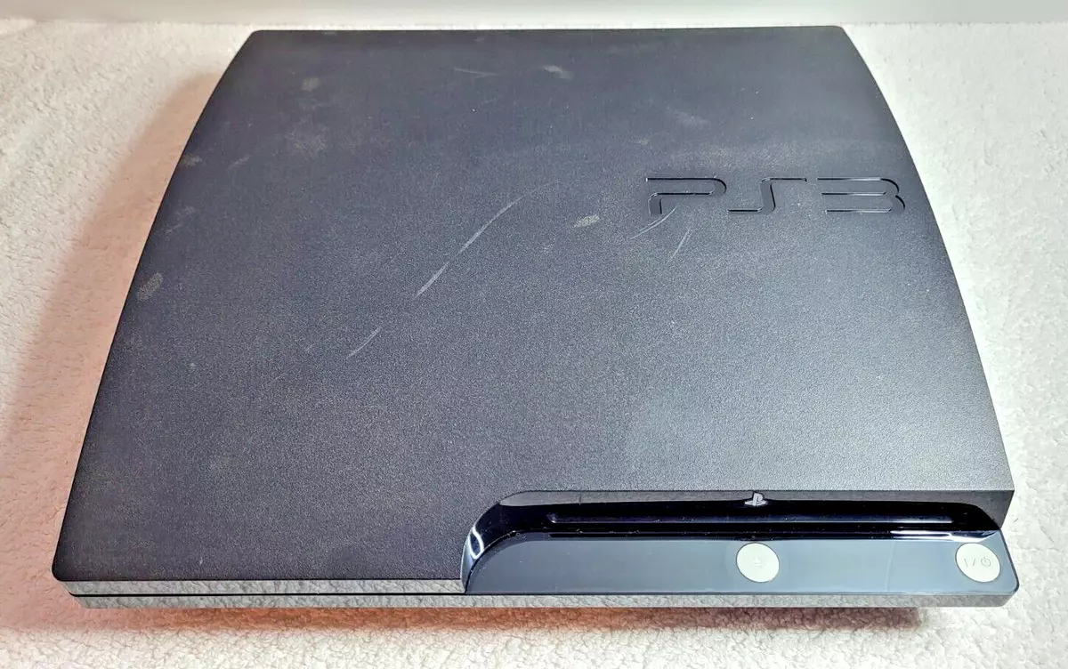 Sony PlayStation 3 Slim 120GB Black Console (CECH-2001A)