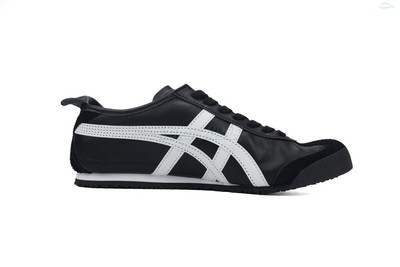 D+ Onitsuka Tiger Mexico 66 'Black White' Men s Shoes