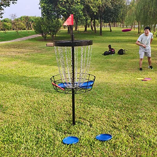 Disc Golf Set - Driver Mid-Range and Putter Discs with Disc Golf Bag for