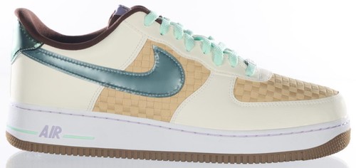 Nike Air Force 1 Patchwork Easter Athletic Shoes AH8462-400 Size 7 NEW Nike Air Force 1 Low Easter Spring Patchwork Men main image 3