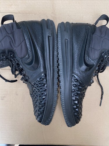 Nike Air AF1 Lunar Black, Rare Men’s 8.5 Size Pair - Picture 13 of 16