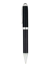 TERZETTI CARBON FIBER BALLPOINT PEN+ POUCH+ GIFT BOX -HEAVY METAL