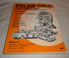 Radio Shack Police Call Frequency Guide 1989 Edition Volume 7 Fire Emergency