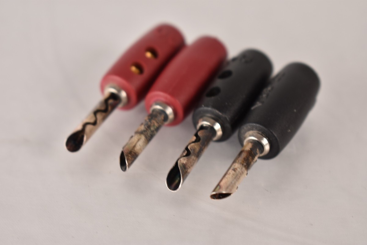 2セット audioquest SureGrip BFA バナナプラグ Amazon.com: AudioQuest SureGrip 300 Banana Connectors BFA Gold