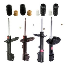 Kyb Excel-g Front Rear Struts With Dust Sleeves Kit For Lexus Rx330 Rx350 Fwd