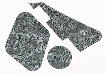 LP Schlagbrett hinten Schalter Hohlraumabdeckung passt Epiphone Les Paul schwarz weiß Schale