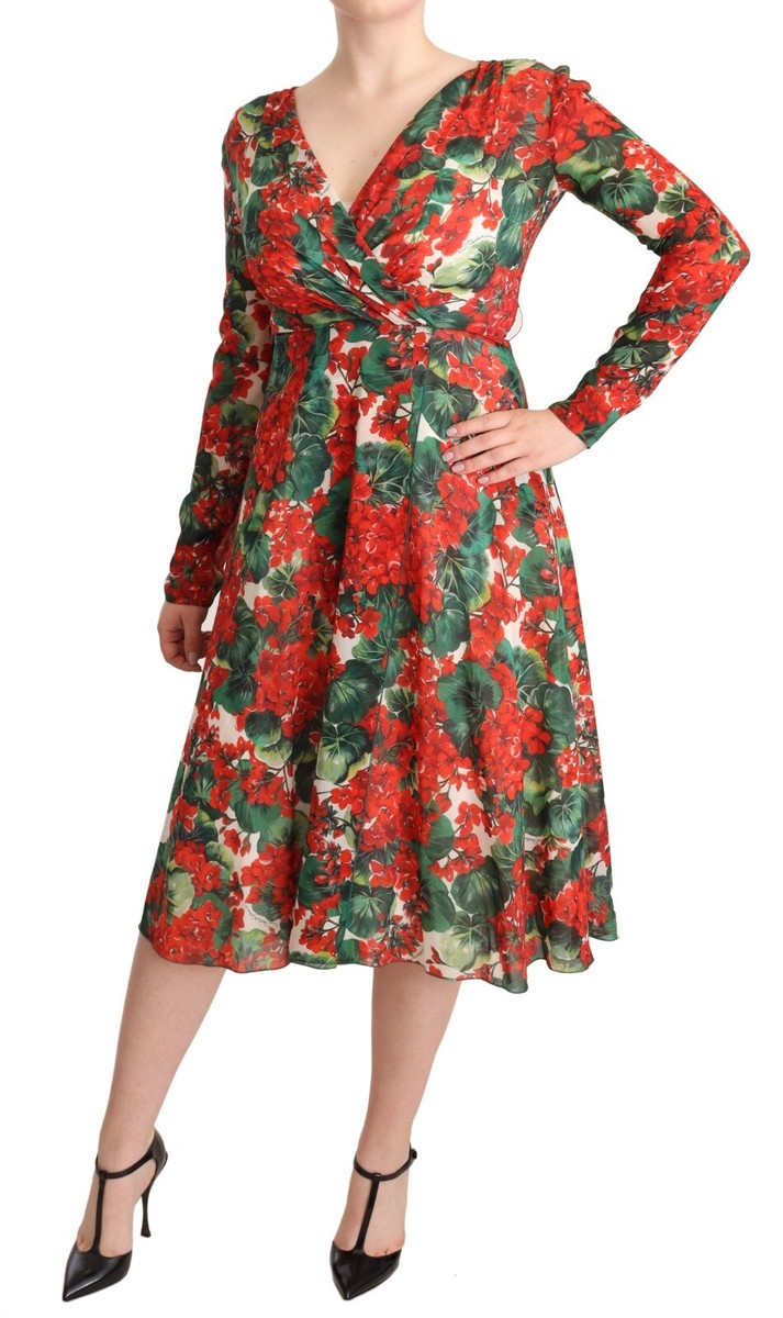 ワンピース DOLCE GABBANA Women Dresses O9A46JONO11HI13N Brown DOLCE & GABBANA Dress Multicolor Portofino-Print Shift IT40