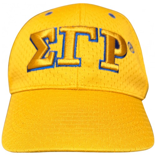 Sigma Gamma/&Gamma; Rho Mesh Womens Cap [Gold - Flexible Fit]