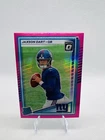 2025 Panini Donruss Rated Rookie Jaxson Dart #400 Optic Preview Pink Prizm (RC)