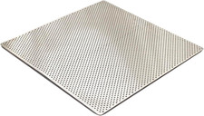 Kitchen Supply Stainless Steel Fryer Screen Solid Screen 1 Piece, 13.5" X 13.
