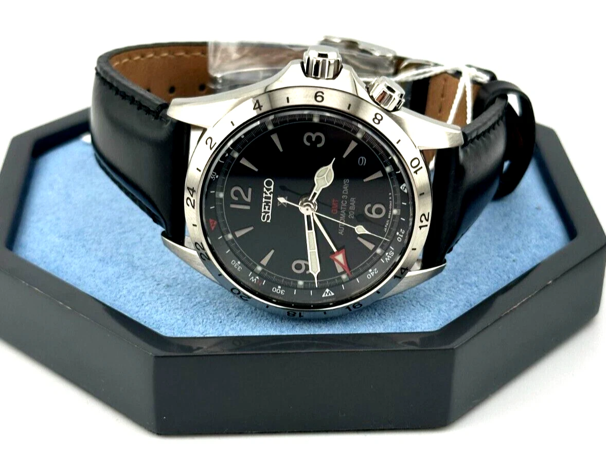 Seiko Luxe SPB379 Prospex Land Alpinist GMT Watch Brand New In Box