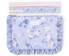 Love Shack Fancy X Target Yoobi Blooming Heirloim Pencil Case Whisper Blue