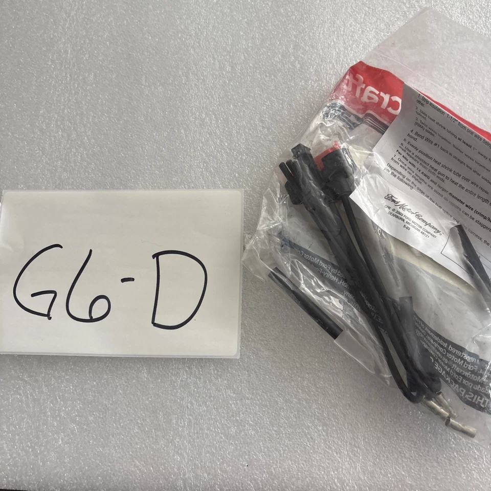 Conector de motor ventilador de refrigeración del motor WPT-168 Motorcraft Ford Mustang Sable Foto 3 de 3