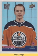 2020-21 Upper Deck Extended Series Rookie Class SE Tyler Benson #RC-43 READ 0kp6