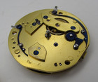 Antique English Pocket Watch Movement Sutherland & Davies Liverpool Working — photo 5