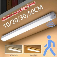 10 LED PIR Motion Sensor LED Night Light Battery Operated with Magnetic Strip**