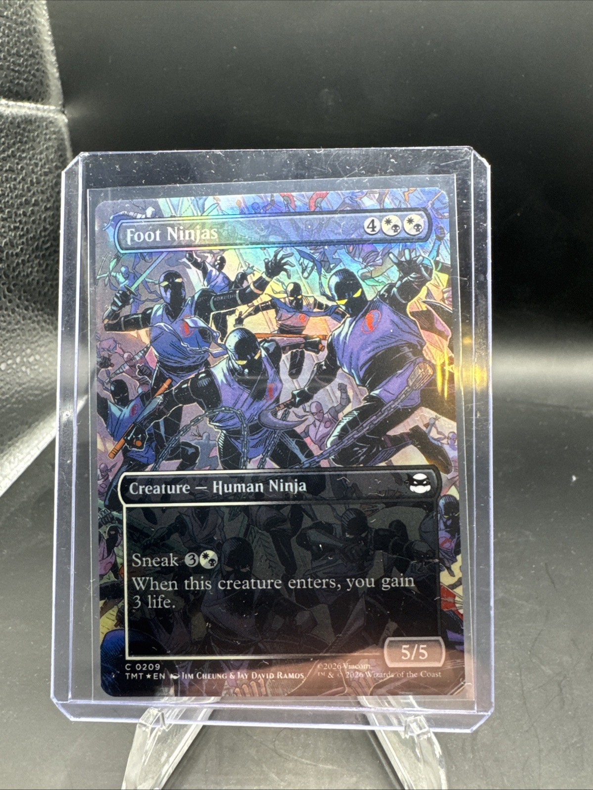 Foot Ninjas (Borderless) Teenage Mutant Ninja Turtles Foil