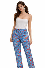 RARE Vtg VERSACE JEANS COUTURE 3D Geometric Optical Print Pants Italy 29/30