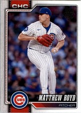 Matthew Boyd 2026 Topps Series 1 #51 Chicago Cubs Baseball Card