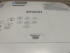 Epson PowerLite X49 3600-Lumen XGA 3LCD Projector - White V11H982020 